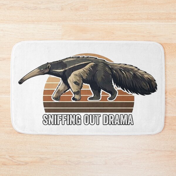 Item preview, Sniffing Out Drama Funny Anteater Graphic T-Shirt  Retro Sunset Tee designed and sold by Wildlife Wonders.