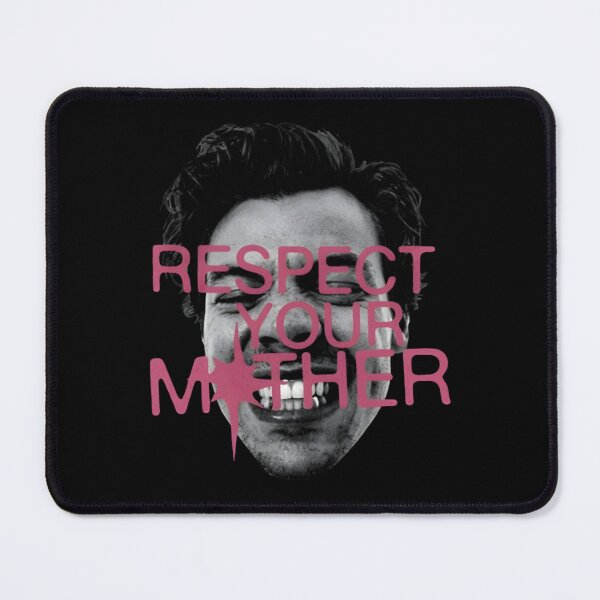 Item preview, Respect Your Mother Pink Typography Harry Portrait designed and sold by Renographicss.