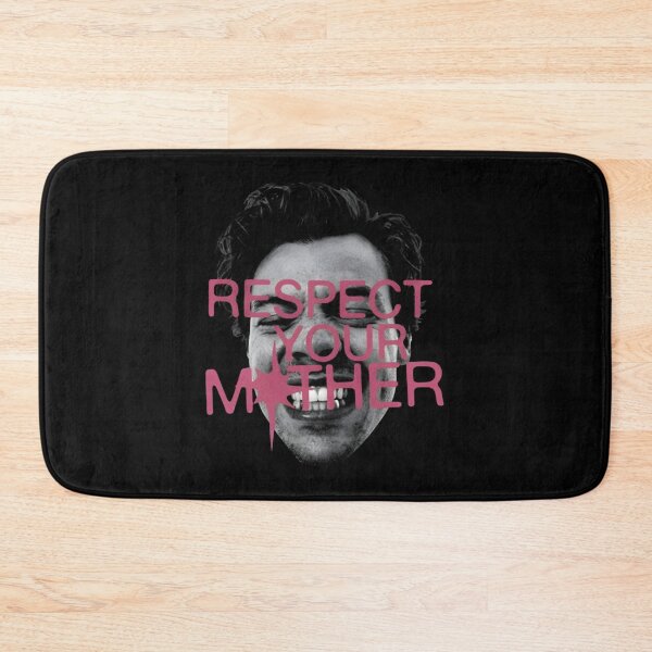 Item preview, Respect Your Mother Pink Typography Harry Portrait designed and sold by Renographicss.