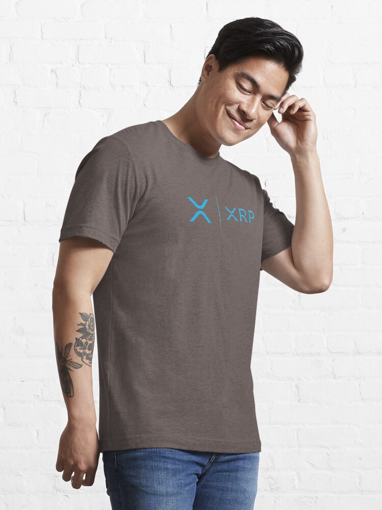 "XRP RIPPLE NEW BLUE LOGO SIDE BY SIDE" Tshirt for Sale by subieliu