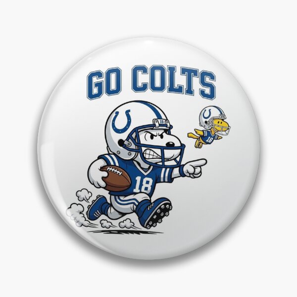 Item preview, Snoopy Go Colts Football Fan Art designed and sold by CaneufeyCip.