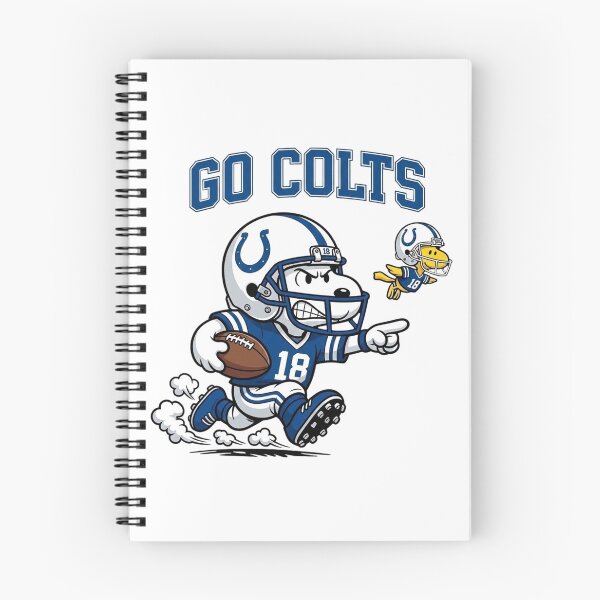 Item preview, Snoopy Go Colts Football Fan Art designed and sold by CaneufeyCip.