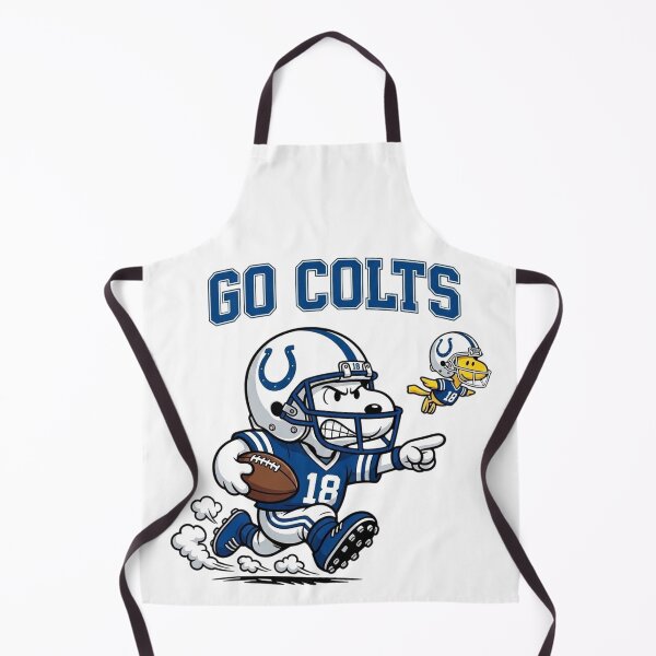 Item preview, Snoopy Go Colts Football Fan Art designed and sold by CaneufeyCip.
