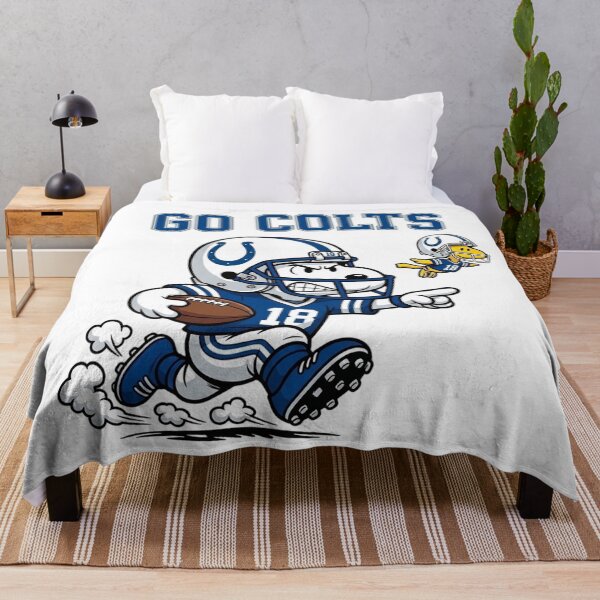 Item preview, Snoopy Go Colts Football Fan Art designed and sold by CaneufeyCip.