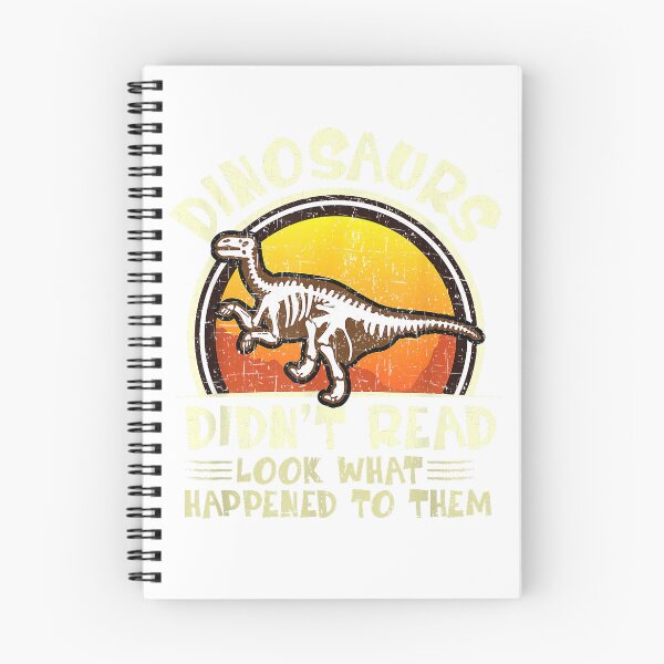 Item preview, Dinosaurs Didn't Read Look What Happened To Them Teacher T-Shirt, Black designed and sold by KTY-NUSS.