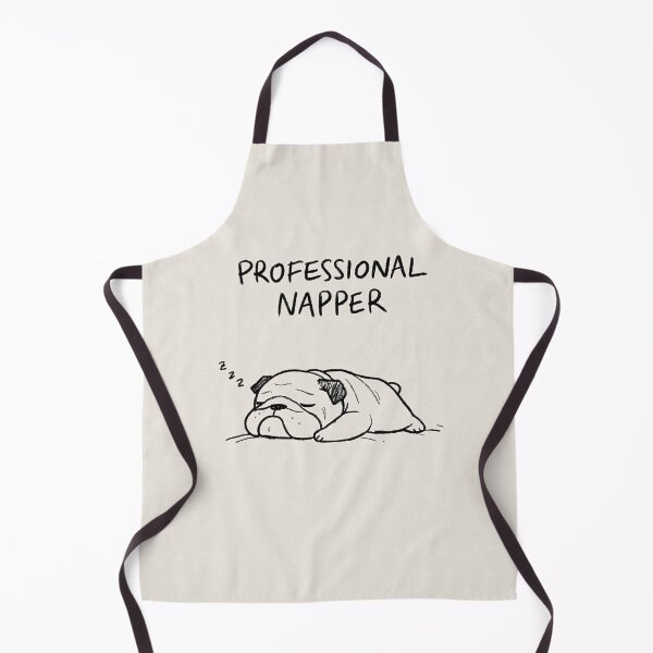 Item preview, Professional Napper Cute Bulldog Sleeping Dog designed and sold by lautir.