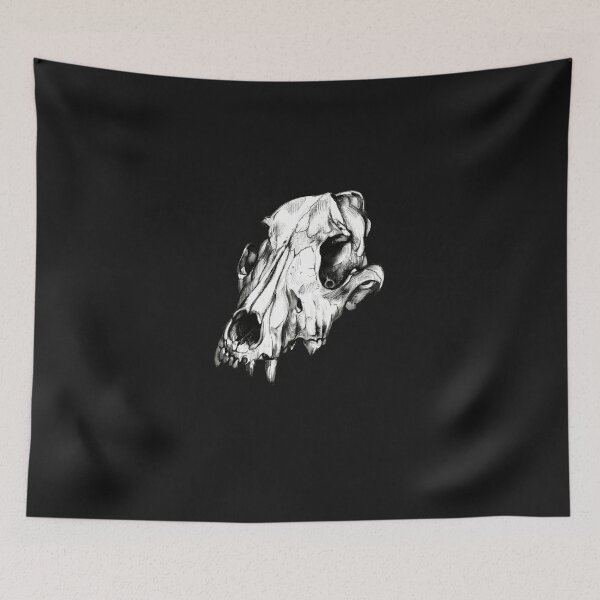 Item preview, Canine Skull designed and sold by maybinqscroman.