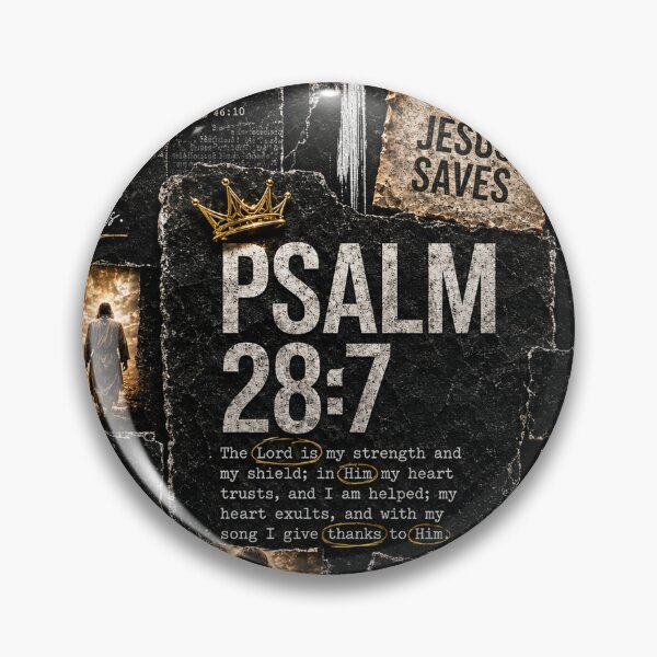 Artikelvorschau, Psalm 28,7 entworfen und verkauft von johnnyssandart.