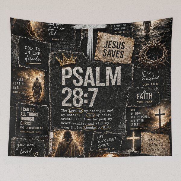 Item preview, PSALM 28.7 designed and sold by johnnyssandart.