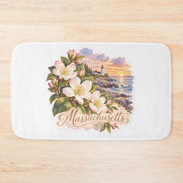 Item preview, Massachusetts Mayflower Rocky Coast designed and sold by Whimspired By Paxx.