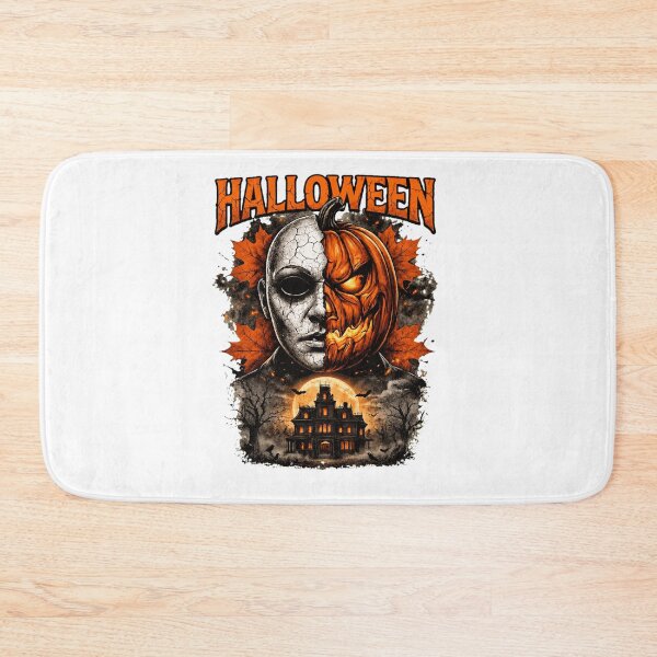 Item preview, Spooky Halloween Mask Pumpkin Haunted House  designed and sold by JosephPie12689.