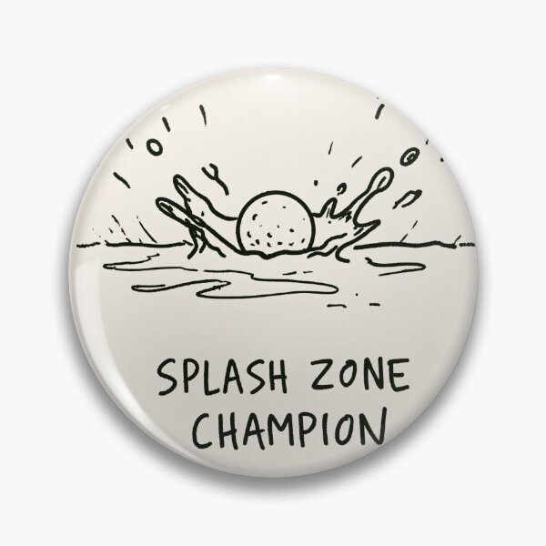 Item preview, Splash Zone Champion Funny Golf Ball In Water designed and sold by lautir.