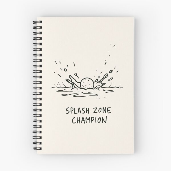 Item preview, Splash Zone Champion Funny Golf Ball In Water designed and sold by lautir.