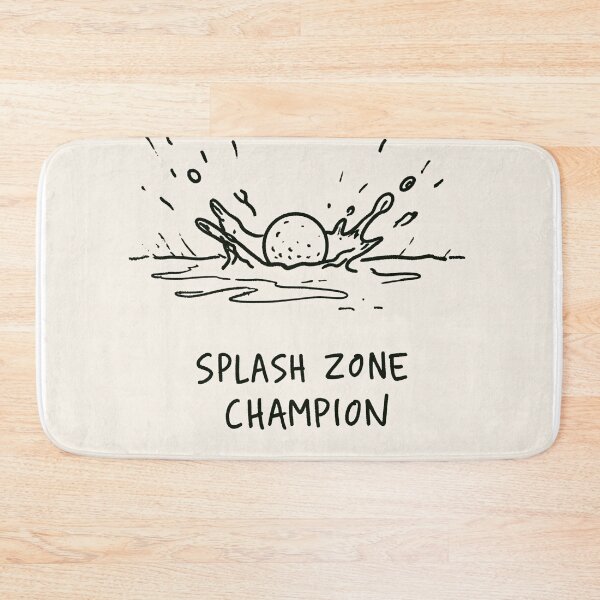 Item preview, Splash Zone Champion Funny Golf Ball In Water designed and sold by lautir.