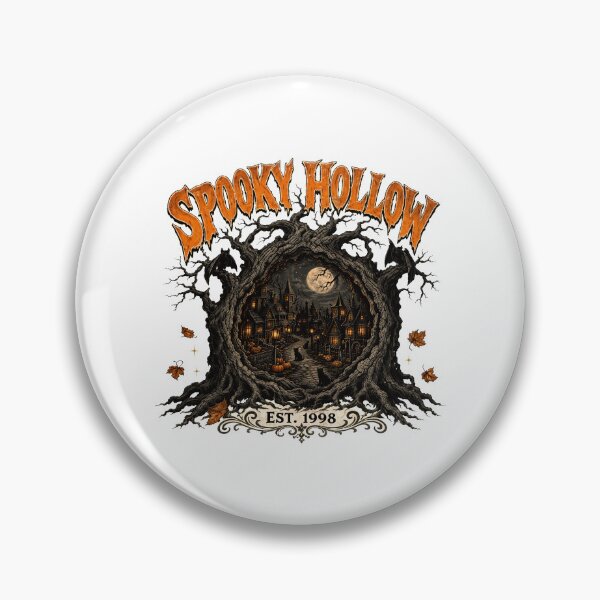Item preview, Spooky Hollow Halloween Tree Vintage  designed and sold by JamesVela80988.