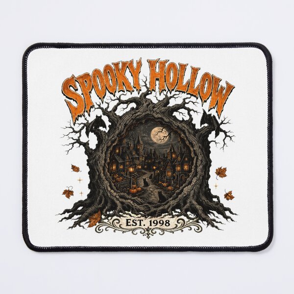 Item preview, Spooky Hollow Halloween Tree Vintage designed and sold by JamesVela80988.
