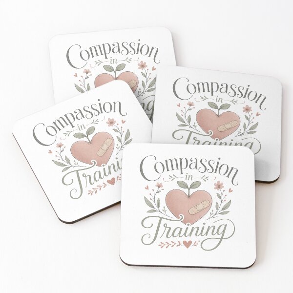 Item preview, Compassion in Training – Heart with a Band-Aid designed and sold by BoosterShop.