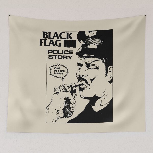 Item preview, Black Flag - Police Story designed and sold by jiohnrown.