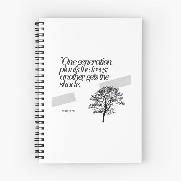Item preview, One Generation Plants The Trees Another Gets The Shade. - Chinese Proverb Inspirational Quote designed and sold by FitCustom.