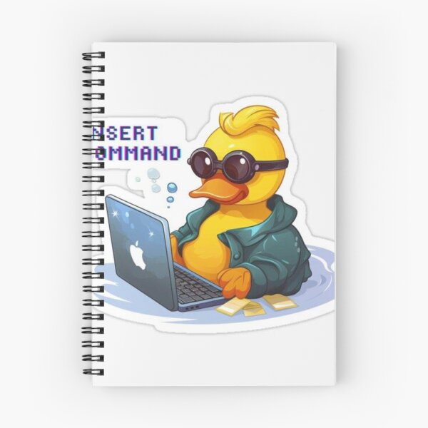 Item preview, Comando Insertar – Cool Coding Duck designed and sold by Kushwaha18.