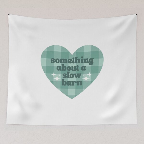 Item preview, Something About A Slow Burn | Trope | Bookish | Booktok  designed and sold by The Turquoise Brush.