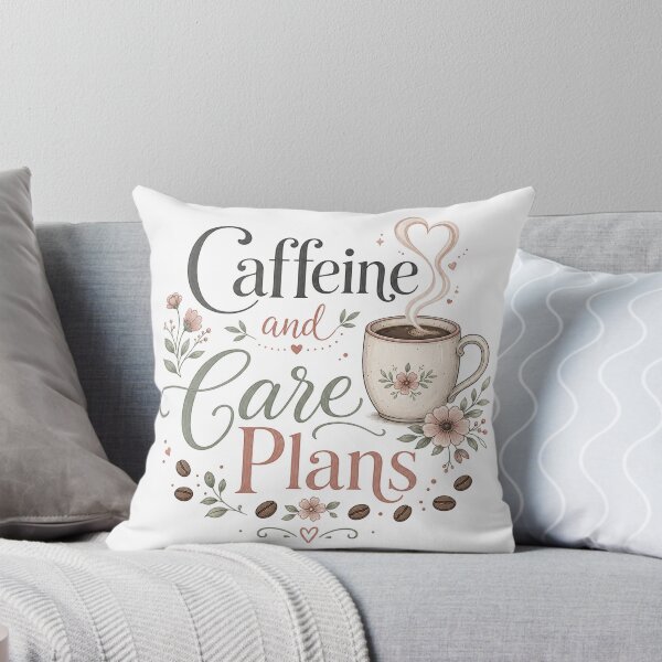 Item preview, Caffeine and Care Plans – Coffee for nursing students designed and sold by BoosterShop.
