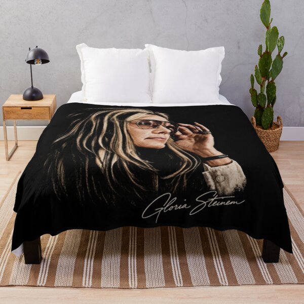 Item preview, Gloria Steinem, Women's Rights, Feminist Activist, Women's History Gift designed and sold by ErvinWeeks.