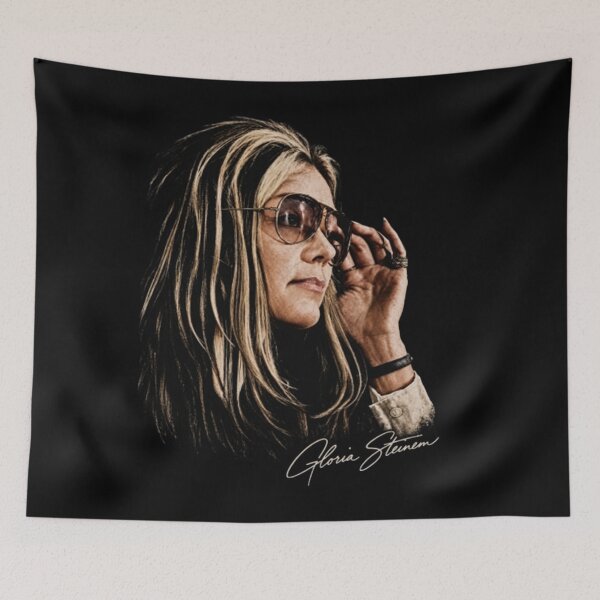 Item preview, Gloria Steinem, Women's Rights, Feminist Activist, Women's History Gift designed and sold by ErvinWeeks.