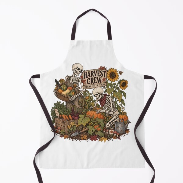 Item preview, Harvest Crew Working Past the Season Skeletons designed and sold by Trendy-Artistry.