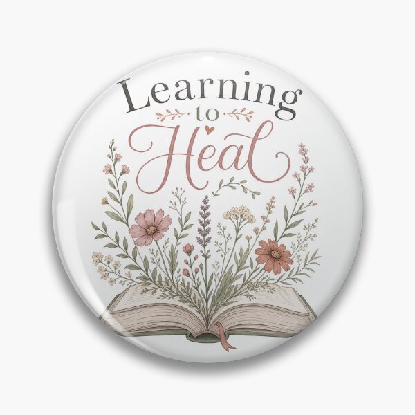 Artikelvorschau, Learning to Heal – Buch mit Wildblumen entworfen und verkauft von BoosterShop.