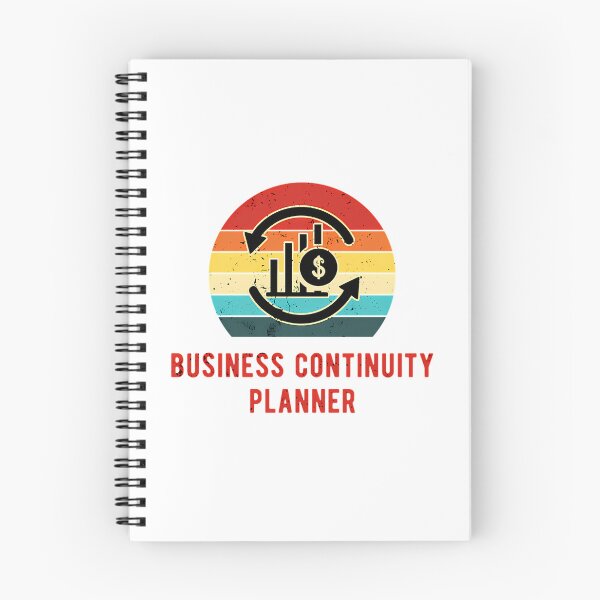 Item preview, Retro Business Continuity Planner Vintage designed and sold by FitCustom.
