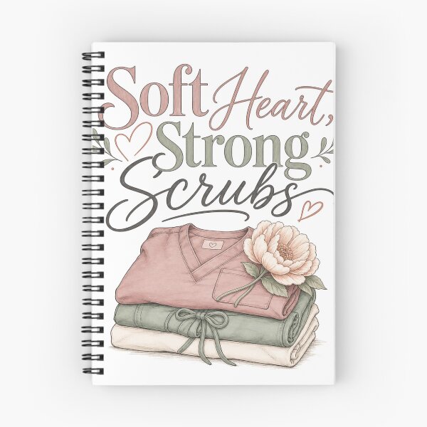 Item preview, Soft Heart Strong Scrubs – A Care Affirmation designed and sold by BoosterShop.