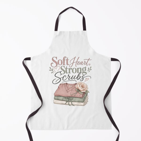 Item preview, Soft Heart Strong Scrubs – A Care Affirmation designed and sold by BoosterShop.