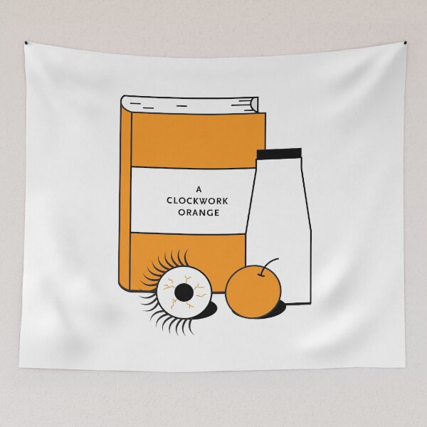 Item preview, A Clockwork Orange Book Still Life designed and sold by dearreader-bkk.