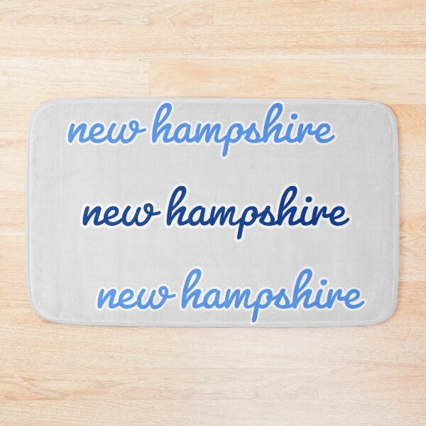 Item preview, New Hampshire x 3 cute font designed and sold by titanic415.