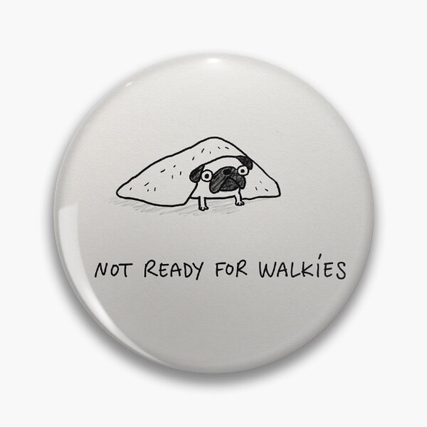 Item preview, Not Ready For Walkies Funny Sleeping Pug Blanket designed and sold by lautir.