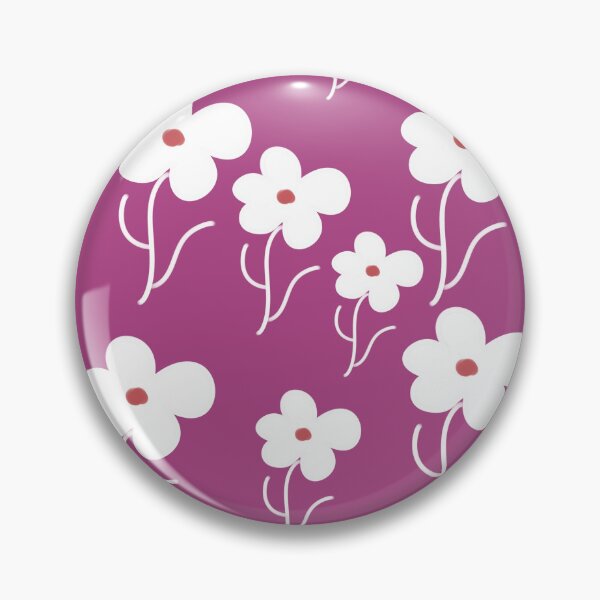 Item preview, Plum Daisy Floral Pattern - Cute Purple White Daisy Flowers designed and sold by CaramelCo.