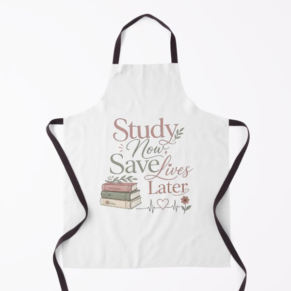 Item preview, Study Now Save Lives Later – Books and EKG designed and sold by BoosterShop.