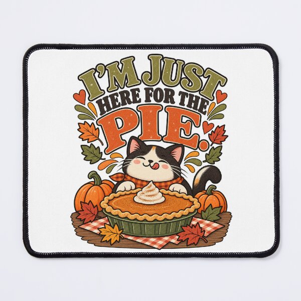Item preview, I'm just here for the pie. designed and sold by tnwbank.