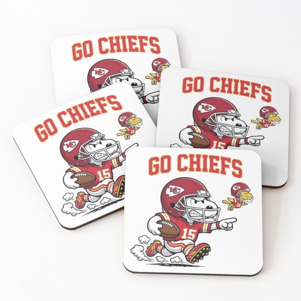 Item preview, Snoopy Go Chiefs Football Fan Art designed and sold by CaneufeyCip.