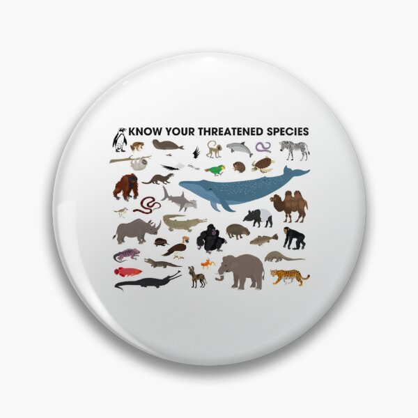 Item preview, Know Your Threatened Species designed and sold by OfficialPNGs.