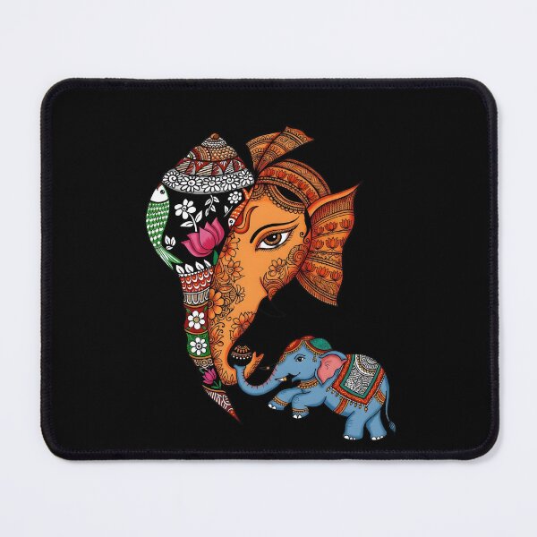 Item preview, Ganesha The Elephant God Reimagined – Hand Drawn Pattern Art designed and sold by DailyVines.