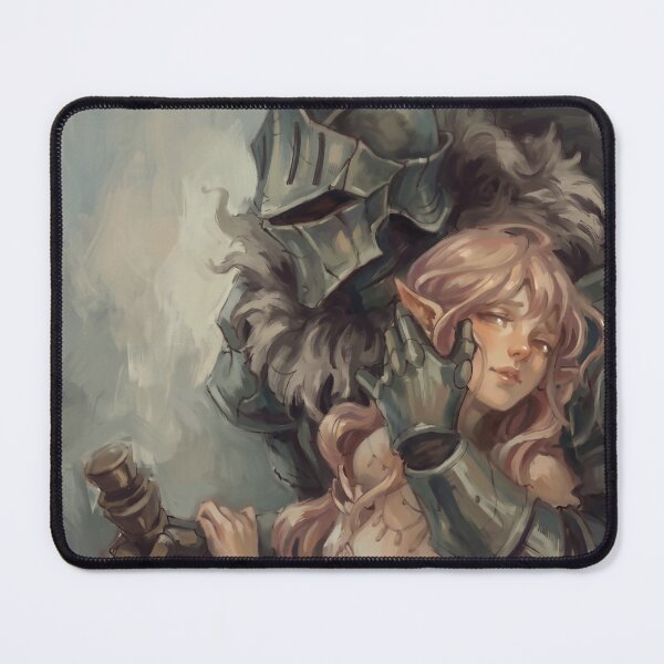 Item preview, Elven Warrior and Princess | Fantasy Romance Knight Art designed and sold by HeavenRoad.