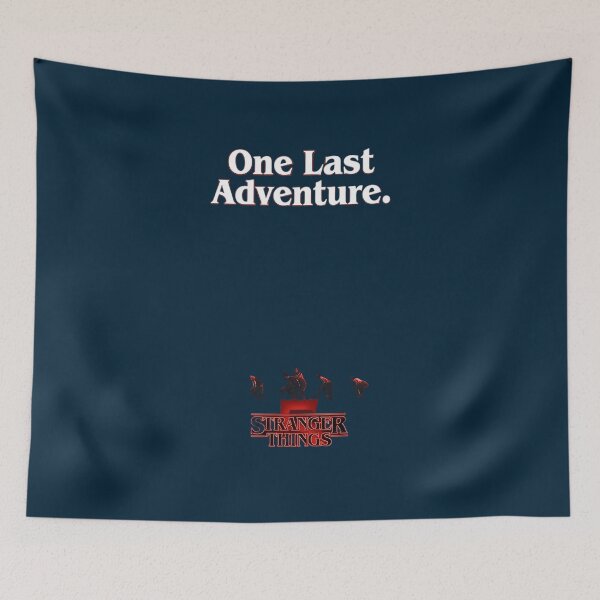 Item preview, One Last Adventure Stranger Things Minimal Design designed and sold by NunuDS.
