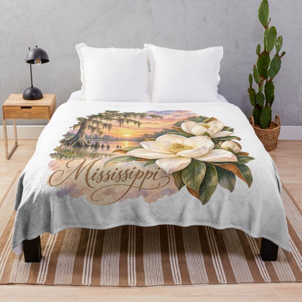 Item preview, Mississippi Magnolias Cypress Sunset designed and sold by Whimspired By Paxx.