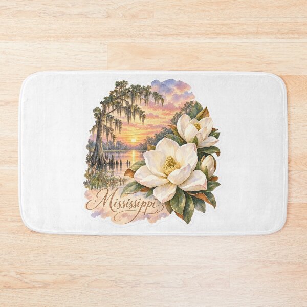 Item preview, Mississippi Magnolias Cypress Sunset designed and sold by Whimspired By Paxx.