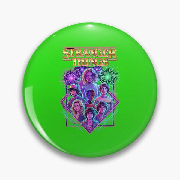 Item preview, Stranger Things Character Diamond Neon Design designed and sold by NunuDS.