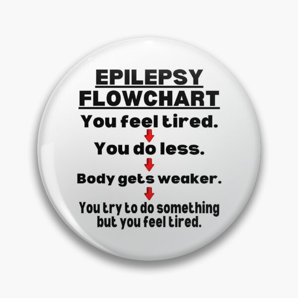 Item preview, Epilepsy Awareness Epilepsy Warrior Epilepsy Quote Epileptic Seizures designed and sold by FinleyFamilyDes.