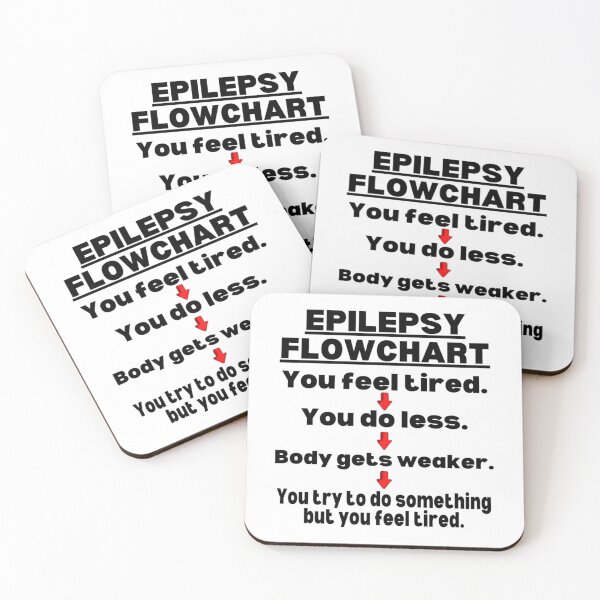 Item preview, Epilepsy Awareness Epilepsy Warrior Epilepsy Quote Epileptic Seizures designed and sold by FinleyFamilyDes.