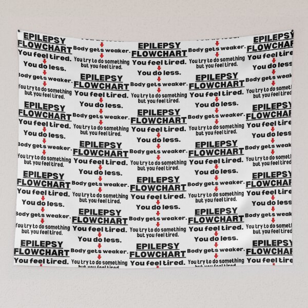 Item preview, Epilepsy Awareness Epilepsy Warrior Epilepsy Quote Epileptic Seizures designed and sold by FinleyFamilyDes.